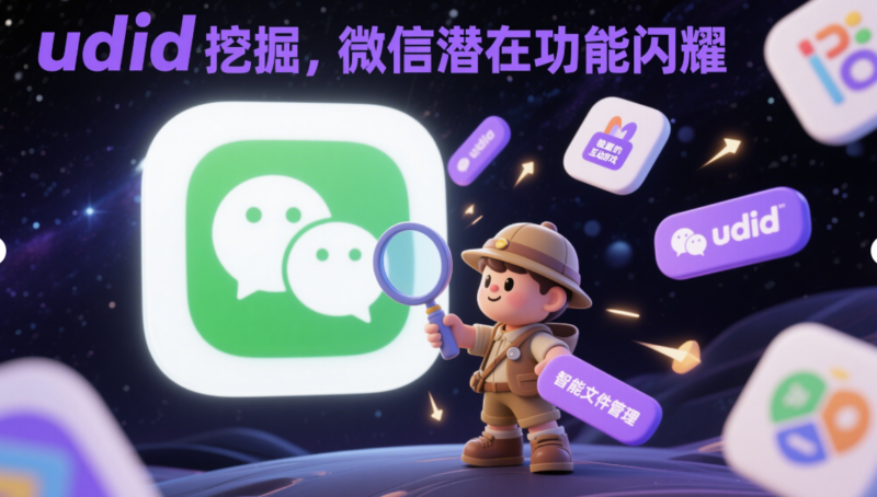 以 udid 定制软件挖掘微信潜在功能亮点-资源网站