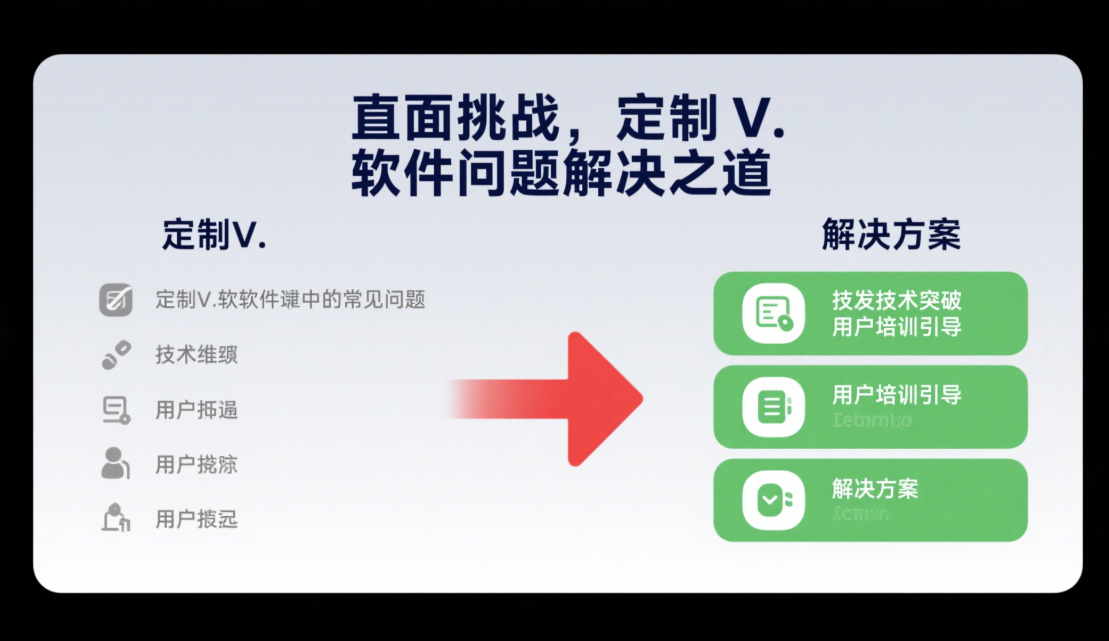 面对挑战：解决定制V软件实施过程中的问题-资源网站