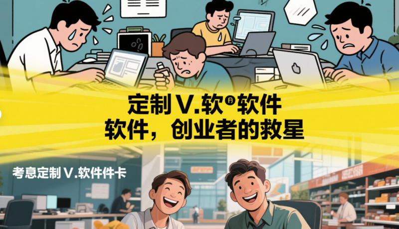 创业者指南：何时以及为何考虑定制V软件？-资源网站