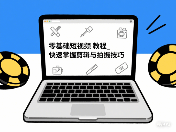 零基础短视频教程_快速掌握剪辑与拍摄技巧-资源网站