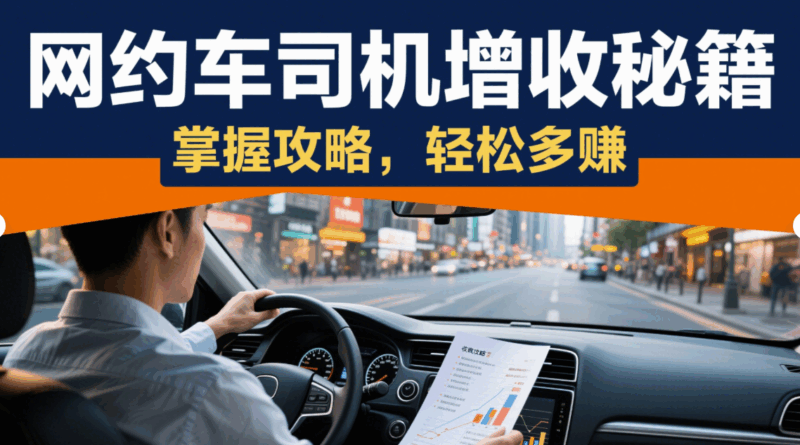 小项目副业：网约车司机的增收攻略-资源网站