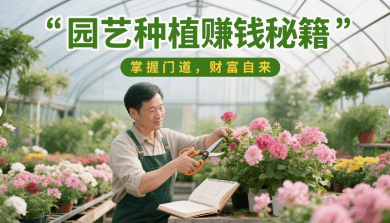 小项目副业：园艺种植的赚钱门道-资源网站