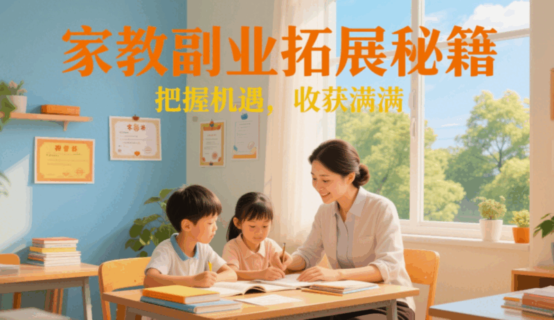 小项目副业：家教行业的拓展与机遇-资源网站