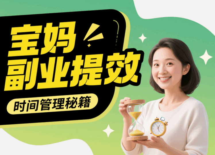 宝妈副业的时间管理秘籍，效率大幅提升-资源网站
