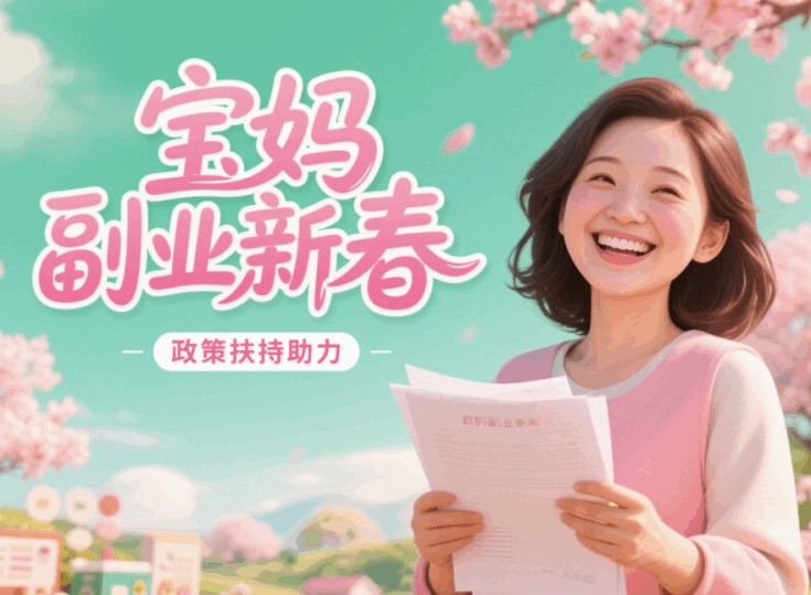 政策扶持下宝妈副业的新春天-资源网站