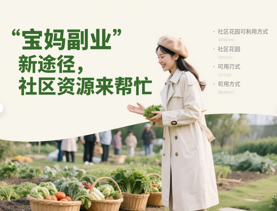 社区资源助力宝妈副业开展全攻略-资源网站