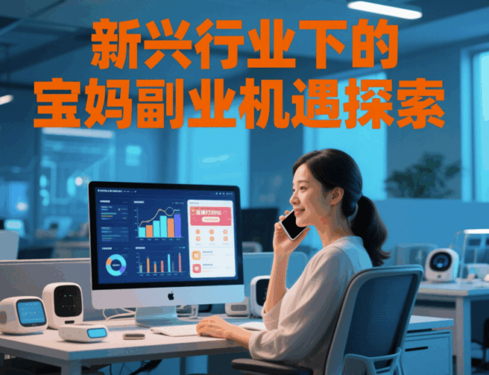 新兴行业下的宝妈副业机遇探索-资源网站