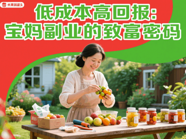 低成本高回报：宝妈副业的致富密码-资源网站