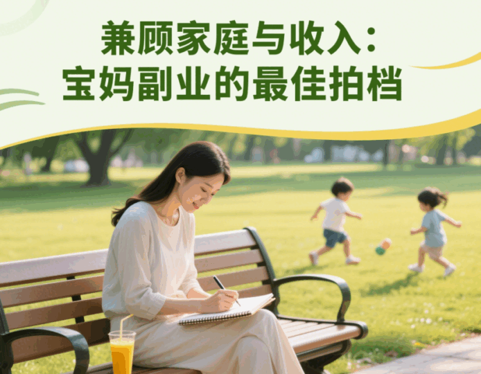 兼顾家庭与收入：宝妈副业的最佳拍档-资源网站