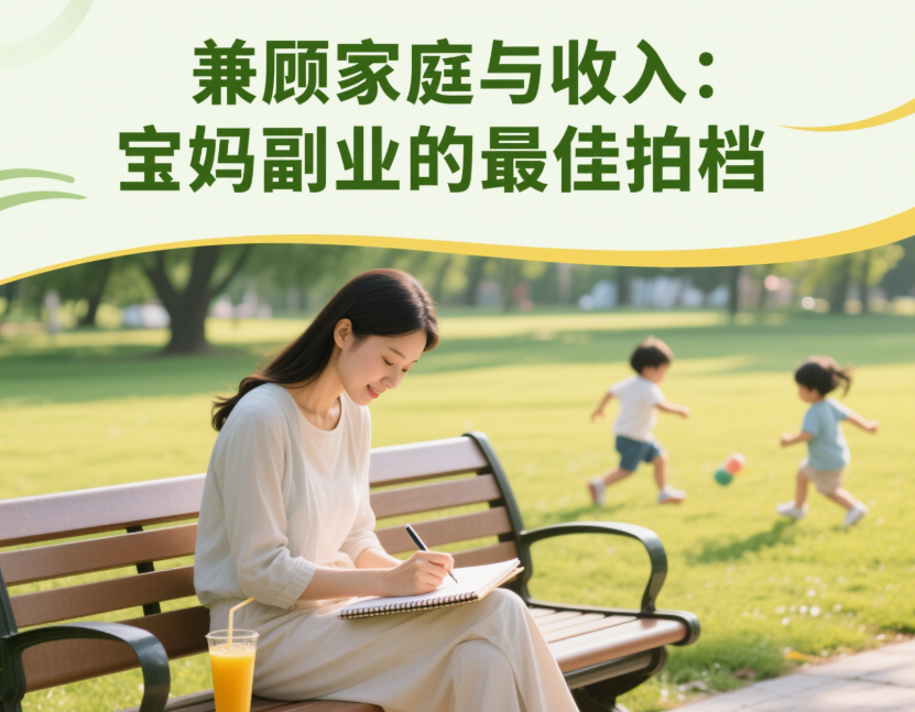 兼顾家庭与收入：宝妈副业的最佳拍档-资源网站