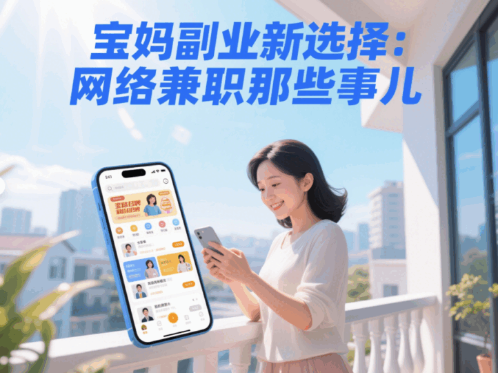 宝妈副业新选择：网络兼职那些事儿-资源网站