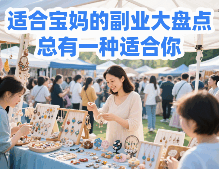 适合宝妈的副业大盘点，总有一种适合你-资源网站