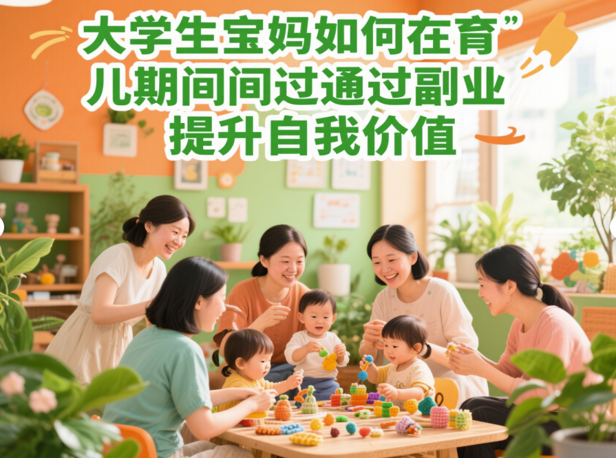 大学生宝妈如何在育儿期间通过副业提升自我价值-资源网站