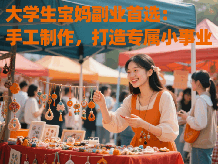 大学生宝妈副业首选：手工制作，打造专属小事业-资源网站