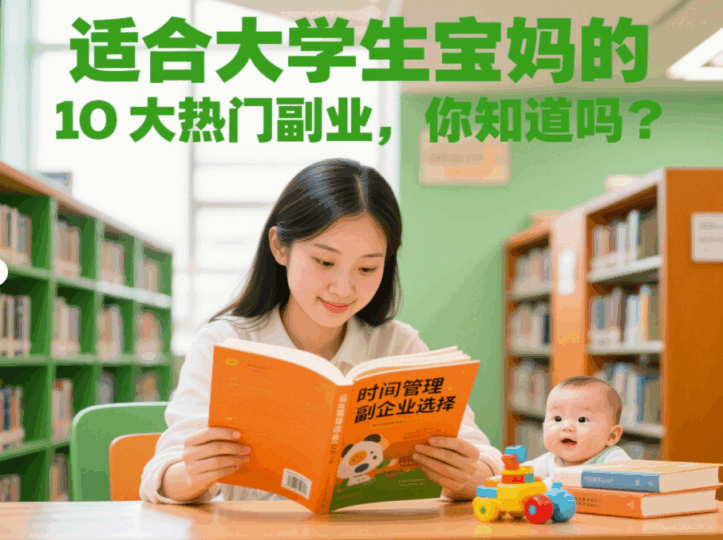 适合大学生宝妈的 10 大热门副业，你知道吗？-资源网站