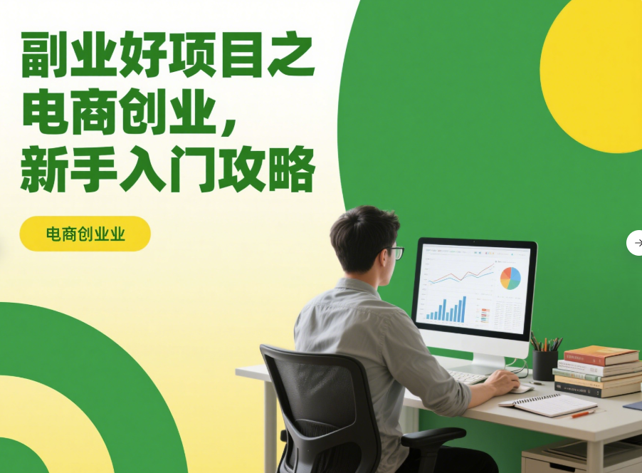 副业好项目之电商创业，新手入门攻略-资源网站