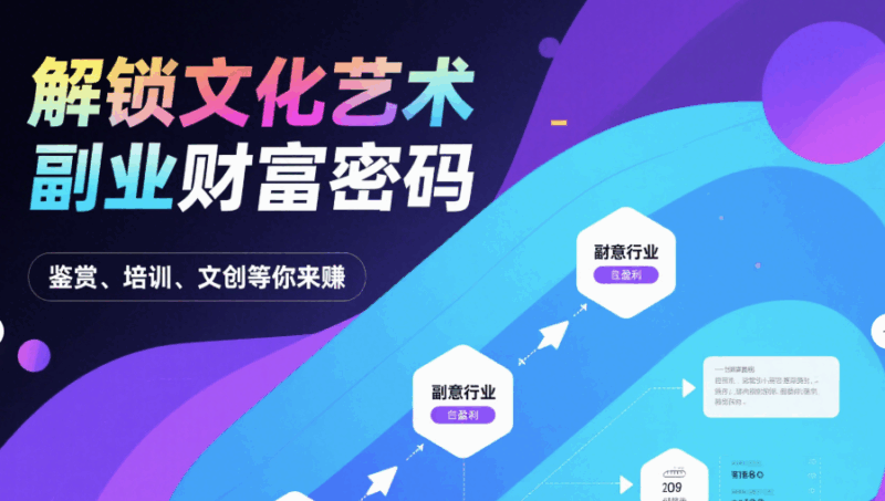 文化艺术领域副业赚钱思路：鉴赏、培训与文创产品开发-资源网站