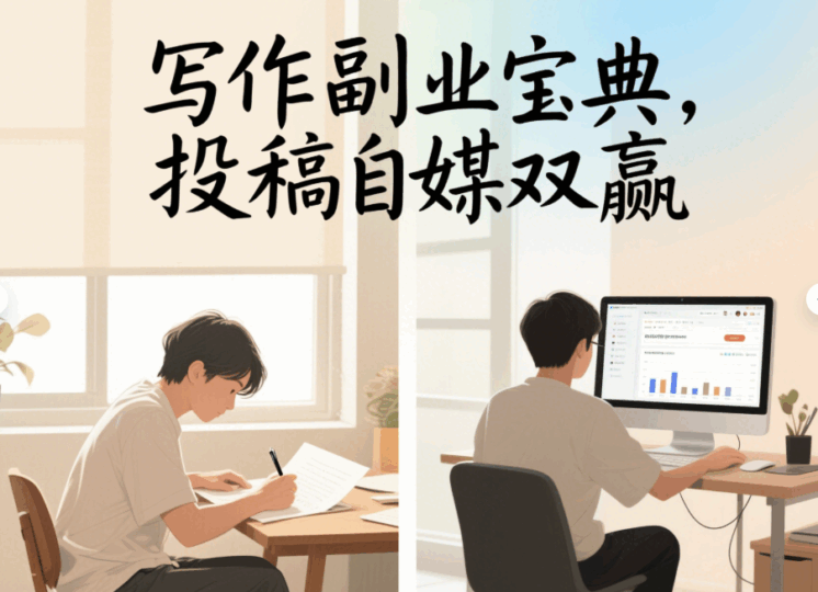 写作副业赚钱宝典：从投稿到自媒体运营-资源网站
