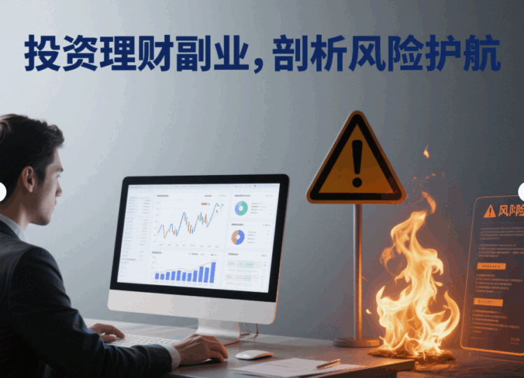 投资理财类副业赚钱方式深度剖析与风险提示-资源网站