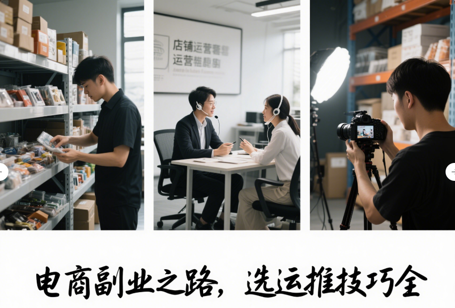 图片[1]-电商副业赚钱全攻略：选品、运营与推广技巧-资源网站