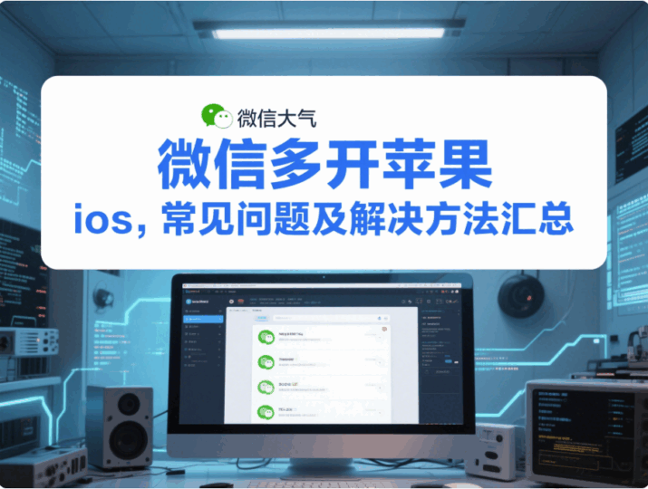 微信多开苹果 ios，常见问题及解决方法汇总-资源网站