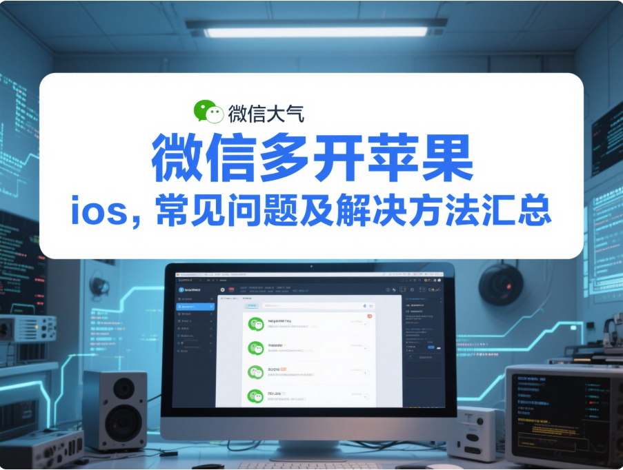 微信多开苹果 ios，常见问题及解决方法汇总-资源网站