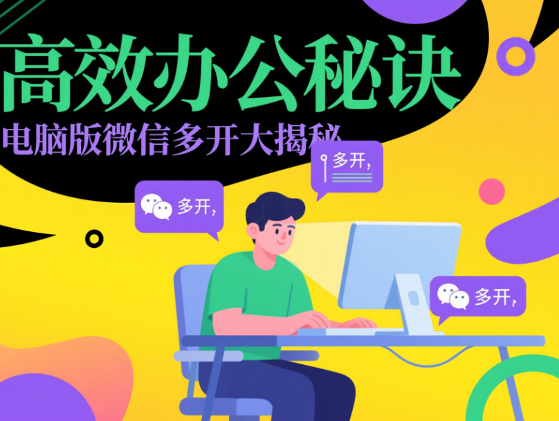 企业办公必备：电脑版微信多开的方法详解-资源网站