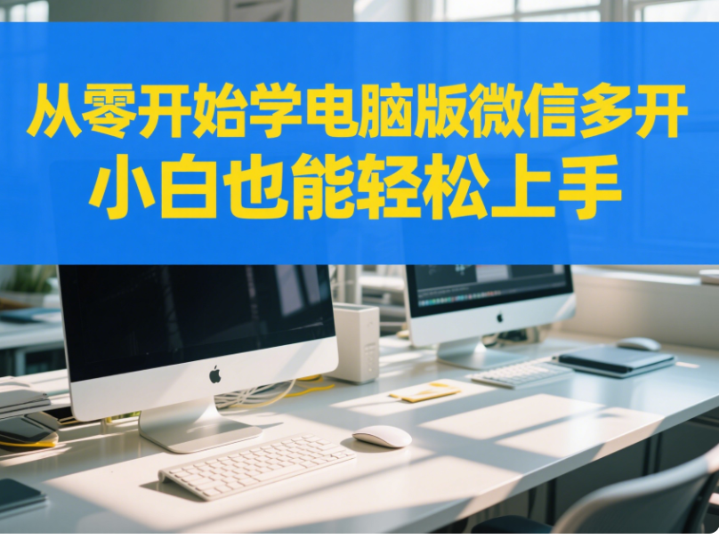 从零开始学电脑版微信多开，小白也能轻松上手-资源网站