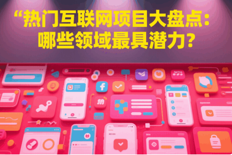 热门互联网项目大盘点：哪些领域最具潜力？-资源网站