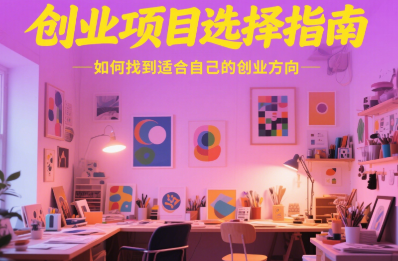创业项目选择指南：如何找到适合自己的创业方向-资源网站