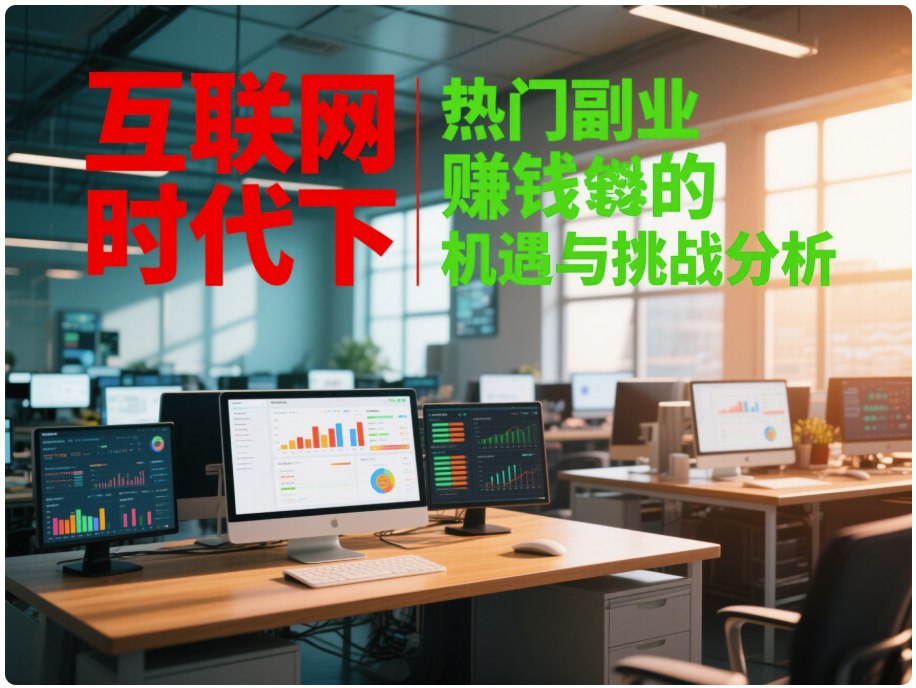 图片[1]-互联网时代下，热门副业赚钱的机遇与挑战分析