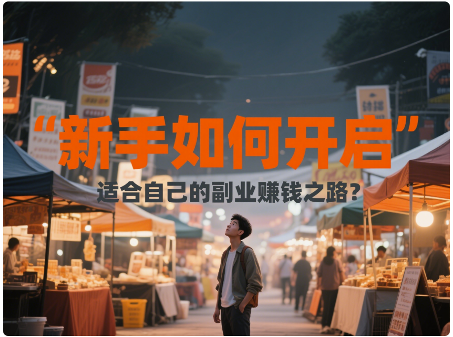 图片[1]-新手如何开启适合自己的副业赚钱之路？