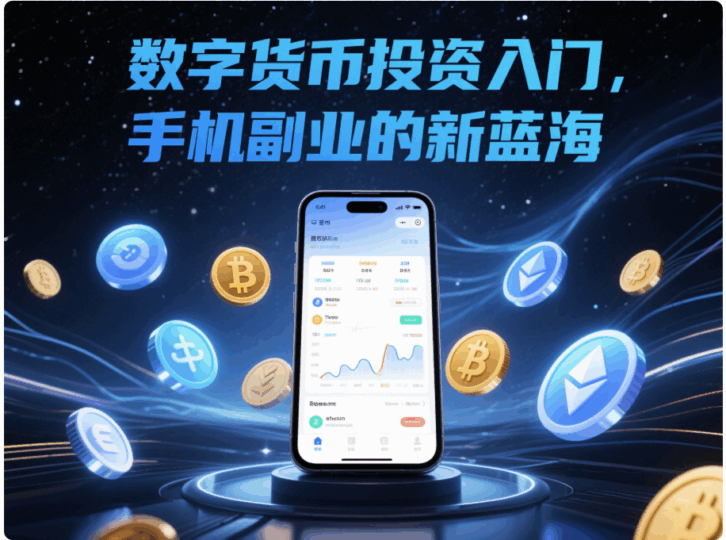 数字货币投资入门，手机副业的新蓝海-资源网站