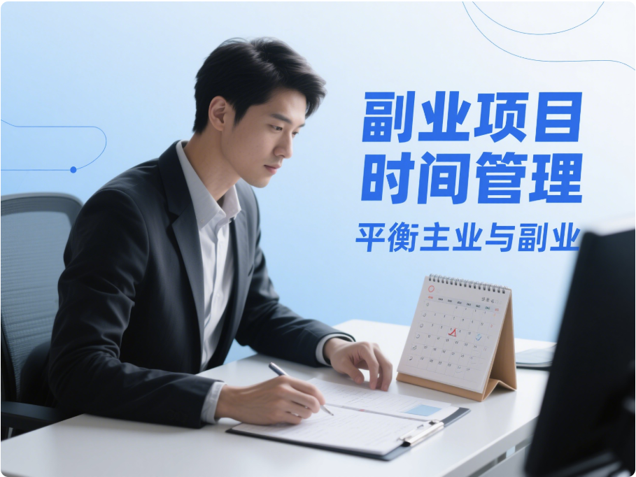 副业项目时间管理，平衡主业与副业