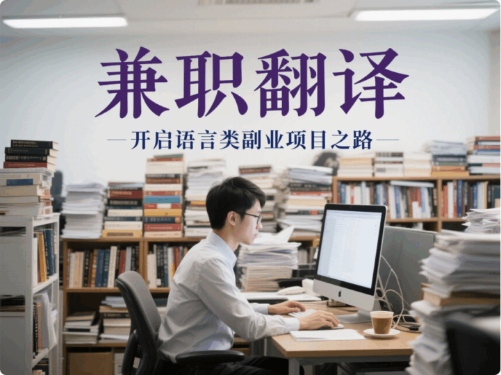 兼职翻译：开启语言类副业项目之路-资源网站