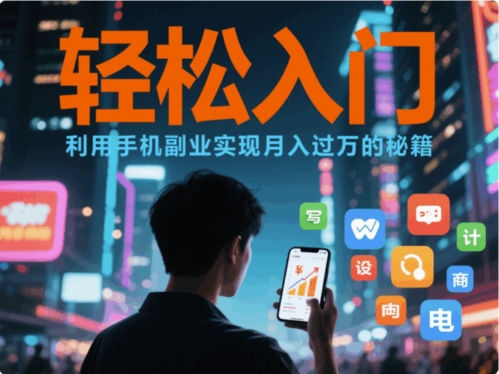 轻松入门：利用手机副业实现月入过万的秘籍-资源网站