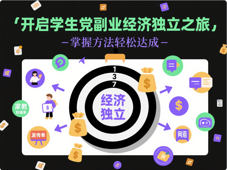 学生党如何通过副业项目实现经济独立