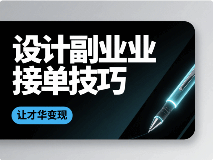 设计副业接单技巧，让才华变现
