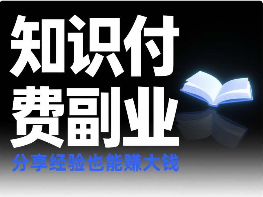 知识付费副业，分享经验也能赚大钱