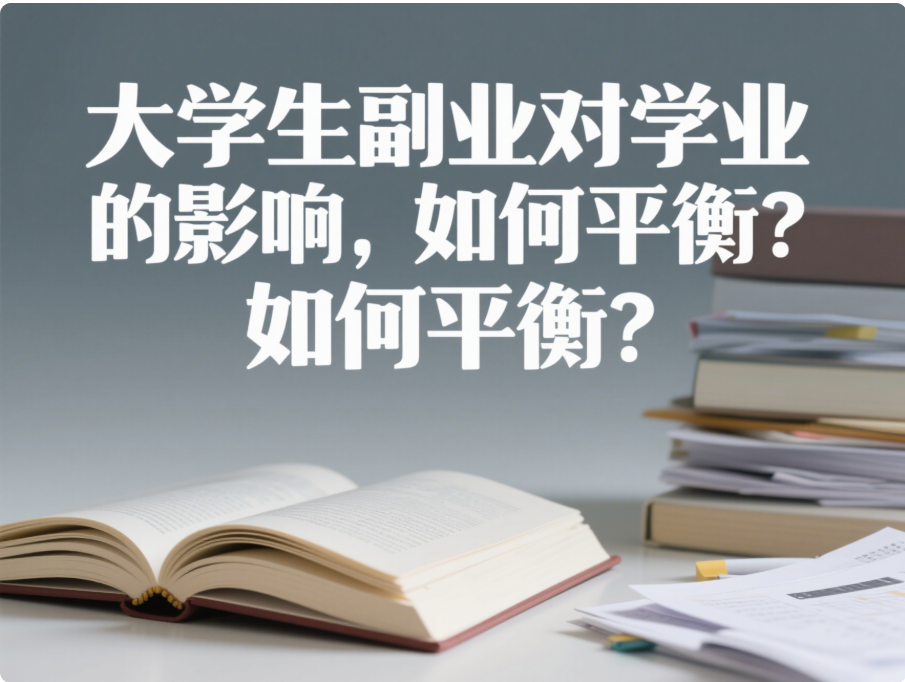 大学生副业对学业的影响，如何平衡？