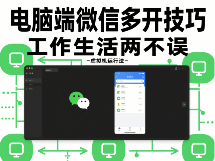 电脑端微信多开技巧，工作生活两不误-资源网站