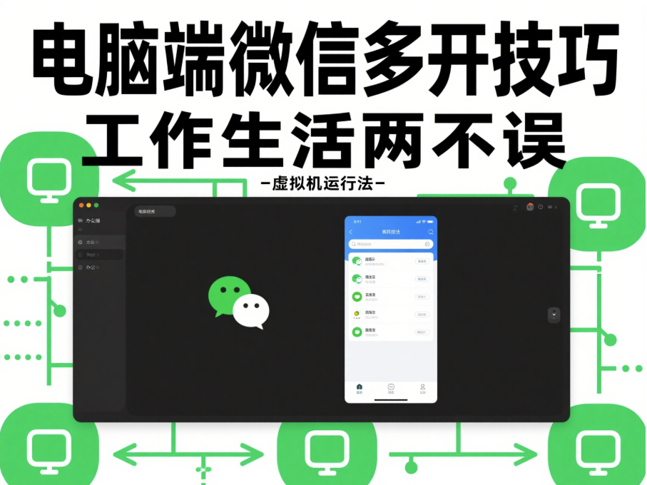 图片[1]-电脑端微信多开技巧，工作生活两不误
