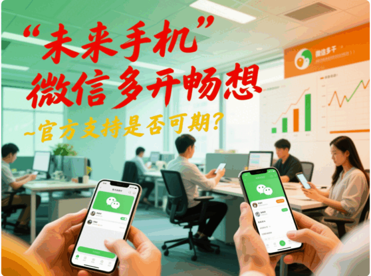 未来手机微信是否有望官方支持多开？畅想与分析！-资源网站