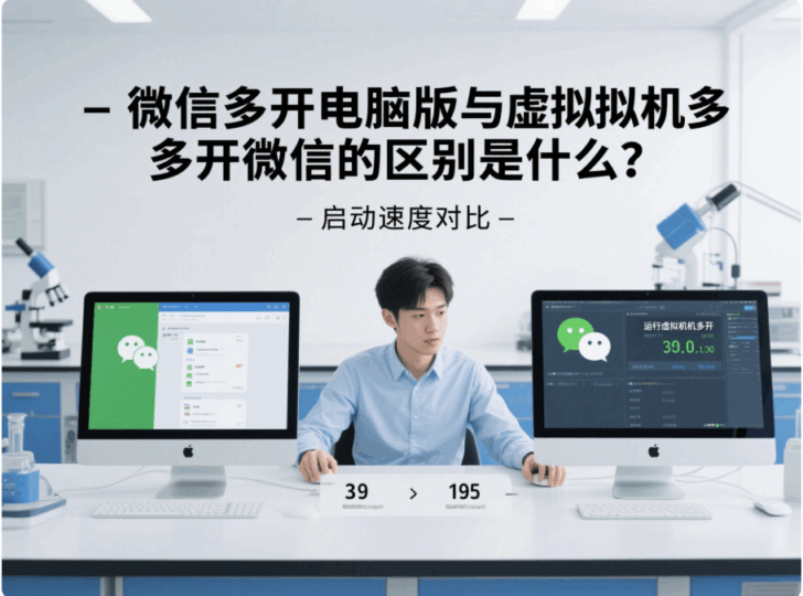 微信多开电脑版与虚拟机多开微信的区别是什么？-资源网站