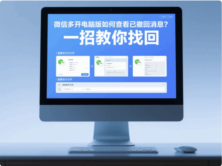 微信多开电脑版如何查看已撤回消息？一招教你找回-资源网站