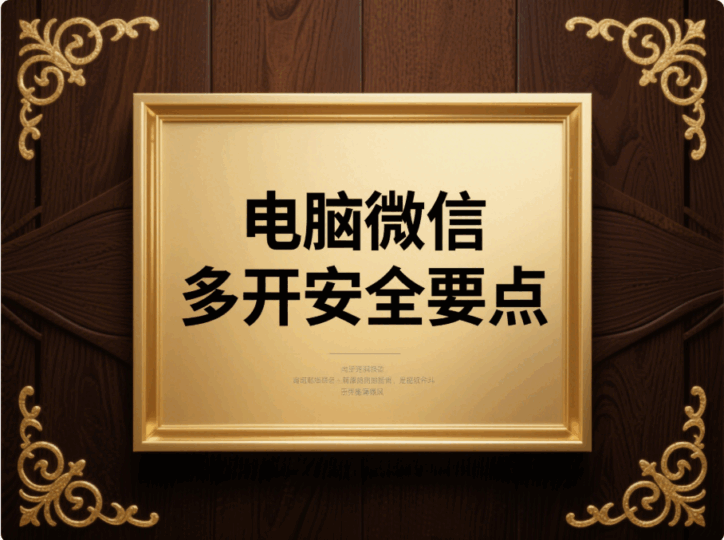 如何在电脑上安全地进行微信多开？这些要点要牢记-资源网站