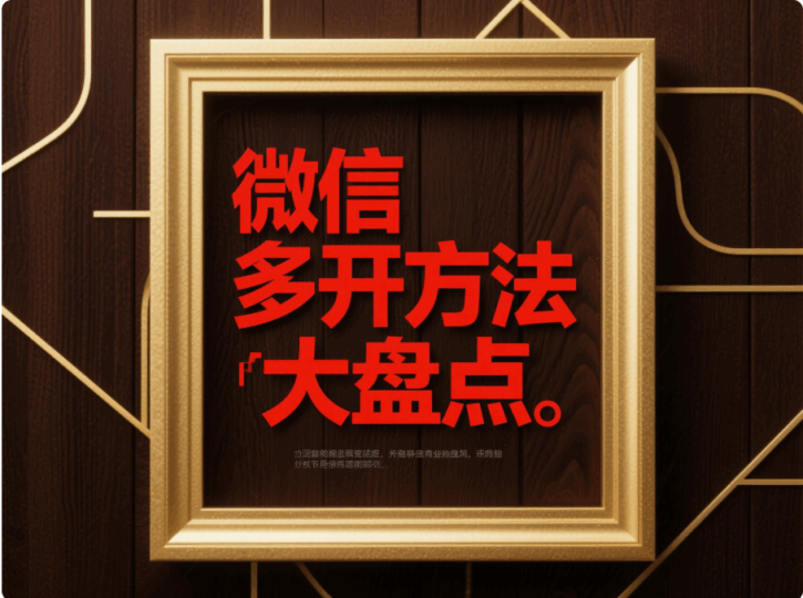 电脑微信多开的方法盘点，总有一款适合你！-资源网站