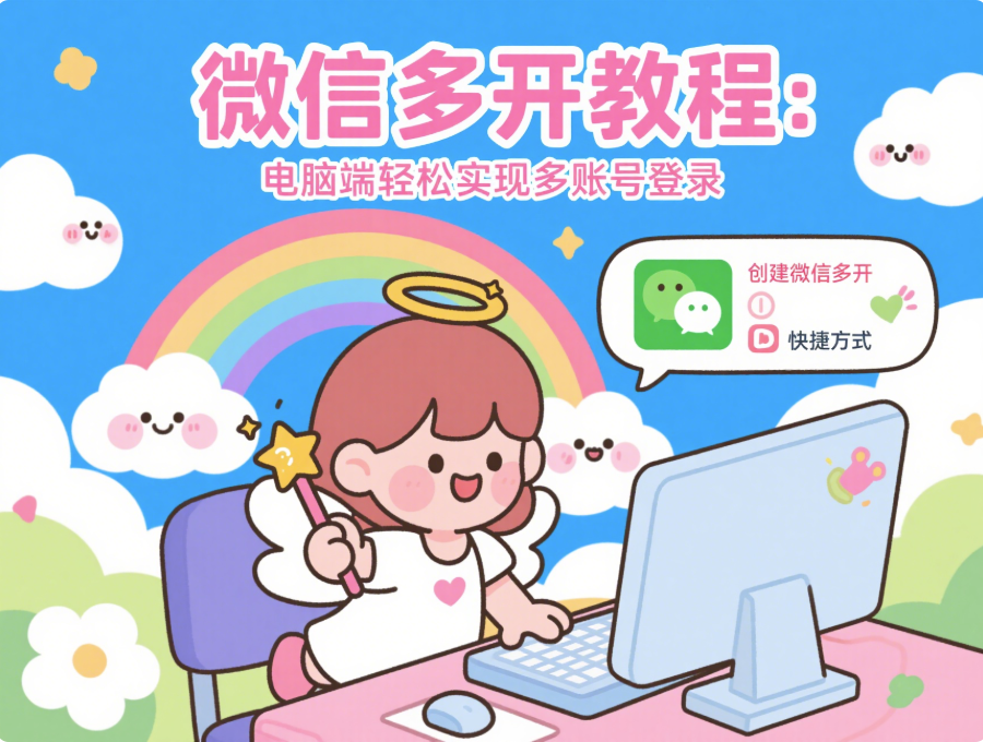 微信多开教程：电脑端轻松实现多账号登录-资源网站