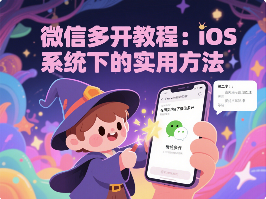微信多开教程：iOS 系统下的实用方法-资源网站