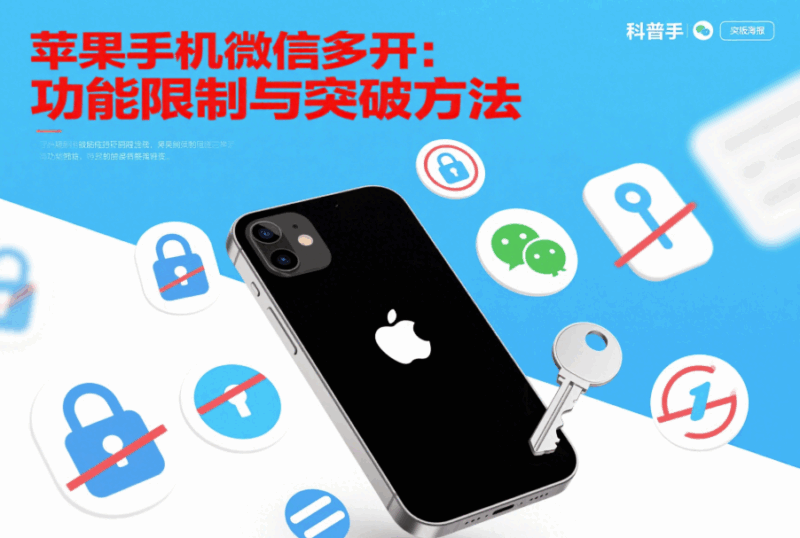 苹果手机微信多开：功能限制与突破方法-资源网站